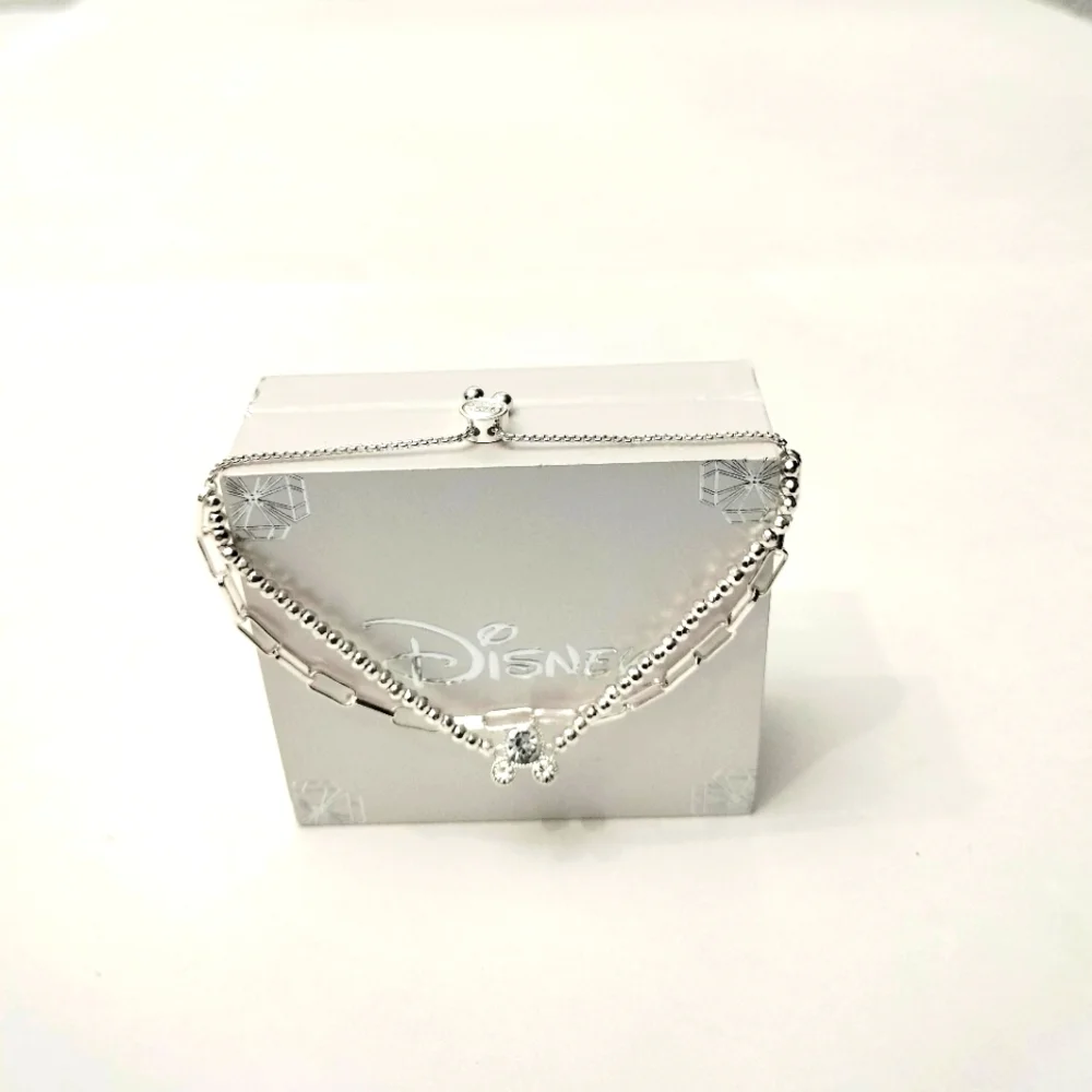 Disney Mickey Mouse silver plated Bracelet. Brasalete plateado - Picture 8 of 8